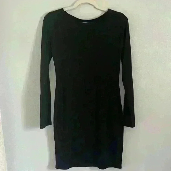 Women’s Pink Lily Black Bodycon Dress NWOT - Picture 1 of 3